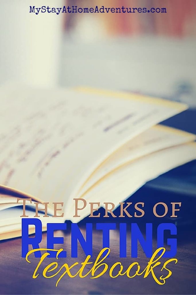 The Perks of Renting Textbooks * My Stay At Home Adventures
