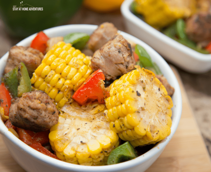 Italian Sausage and Corn Skillet