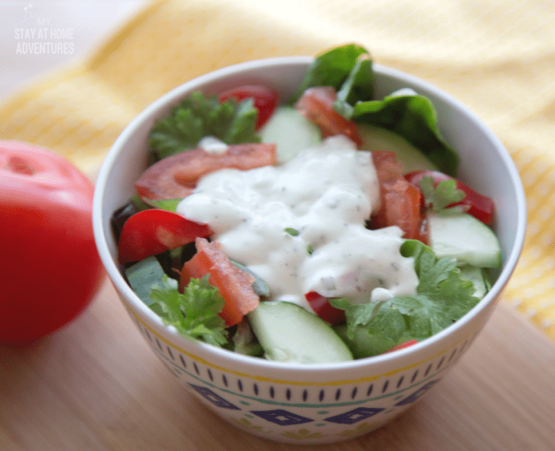 Vegetable Garden Salad Fresh From Your Garden