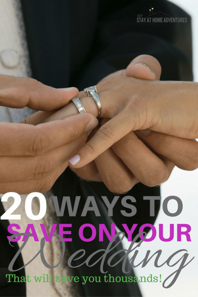 Want to learn creative ways to save money on your wedding? Here are 20 creative ways to save on your wedding and staying on budget.