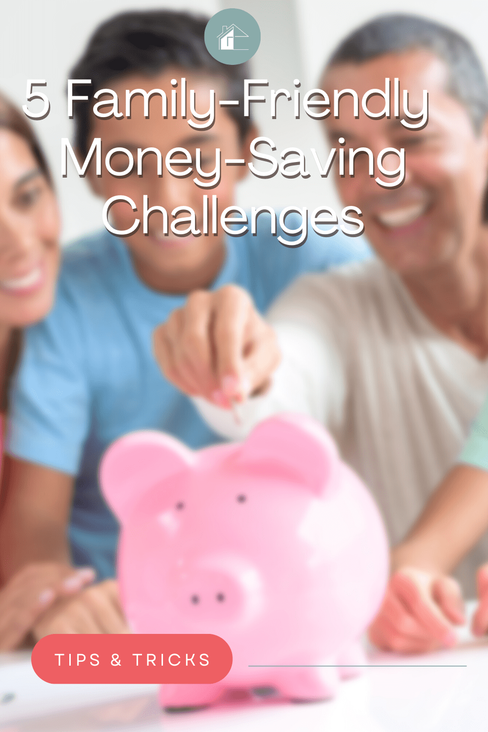 These five family-friendly money-saving challenges will help you get your family on the same page when it comes to saving money. Try one or try them all, but most importantly, have fun and be creative with your savings! via @mystayathome