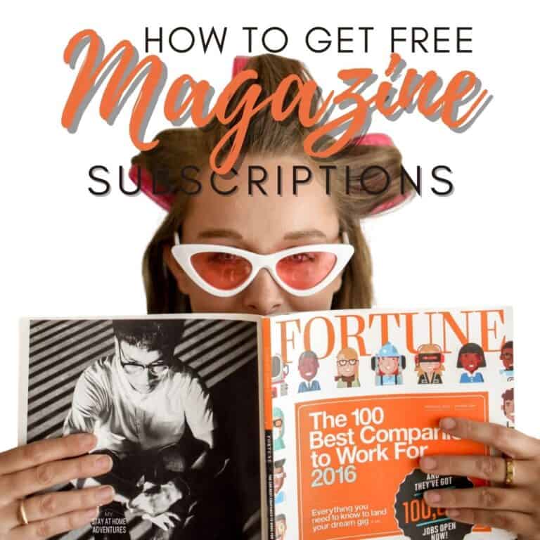 How To Get Free Magazine Subscriptions