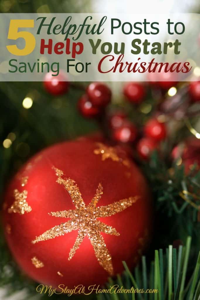 Start saving for Christmas starts now! Eliminate the financial stress and read the top posts to help you start saving money for Christmas.