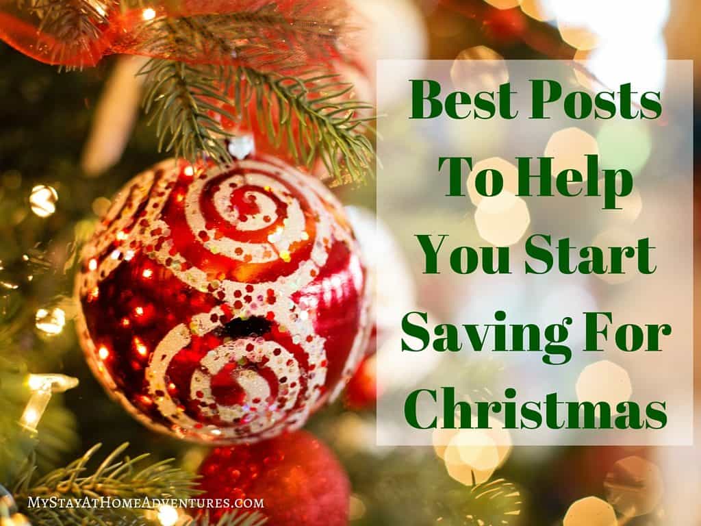 Start saving for Christmas starts now! Eliminate the financial stress and read the top posts to help you start saving money for Christmas.