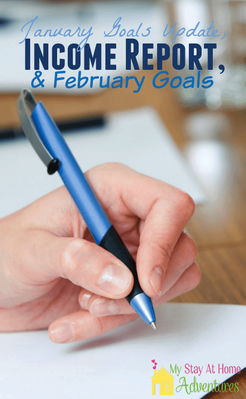 January is gone. Read all about my progress in my January Goals Updates, February Goals + Online Income Report post.