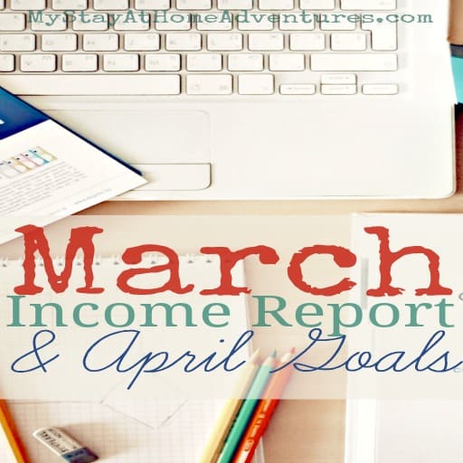 WoW March was like a roller coaster for me. Up one minute, down the next. Here you have my March Income Report and April Goals.