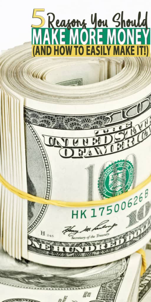 5 Reasons to Make Extra Cash on the Side