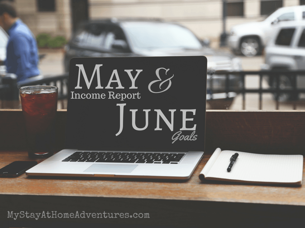 May Income Report & June Goals - It's that time for May Income Report & June goals my friends. This month my blog income was ... well you will see. 
