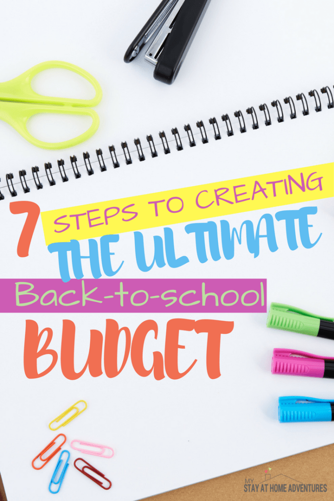 Learn to create the ultimate back to school budget this shopping season that will leave more money in your pocket. Download the free budget printable too.