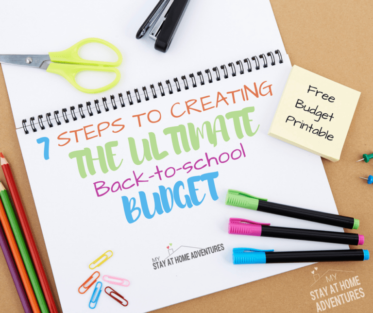 How To Create The Ultimate Back To School Budget