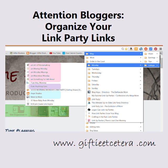 How Bloggers Can Organize Link Party Links