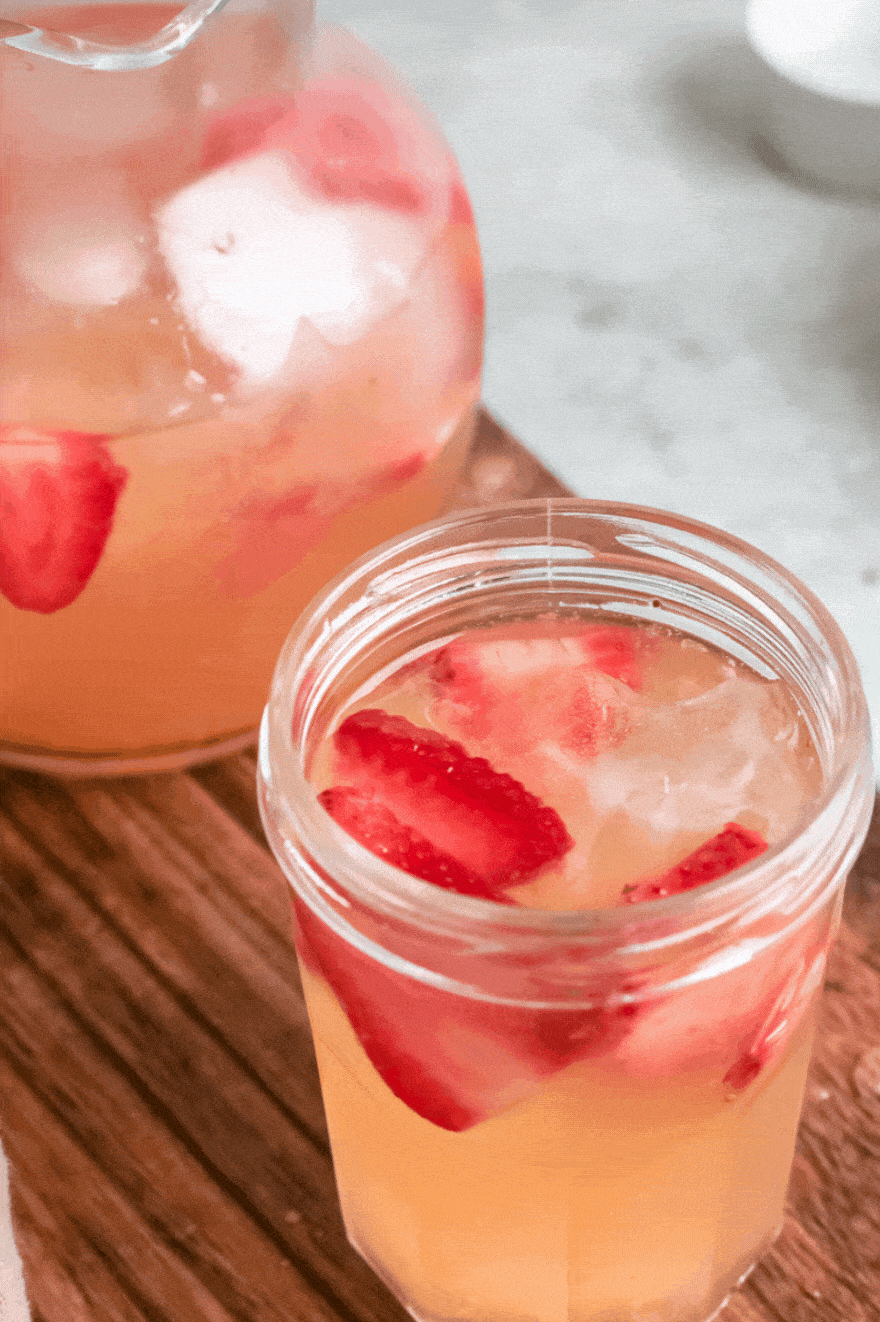 If you want to enjoy a refreshing drink this summer, then try strawberry lemonade. This sparkling beverage is perfect for your next barbecue or family get-together. Whip up a batch today! via @mystayathome