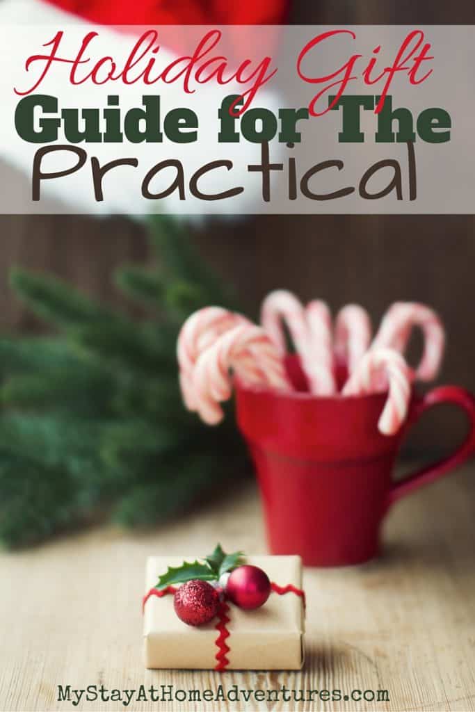 A wonderful detailed holiday gift guide for the practical. Affordable, useful, and thoughtful gifts for the entire family.