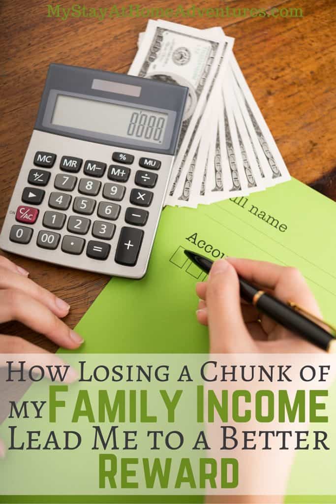 I lost a chunk of my family income and now I have doubled that income thanks to my online income. Learn how I did it here.