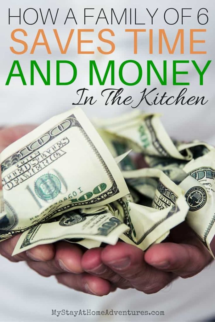 Saving money is important and for a family of 6 doable. Learn how a family of 6 saves time and money in the kitchen and you can too!
