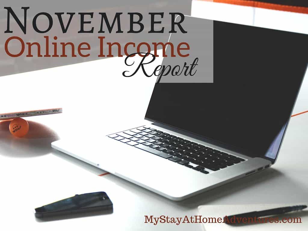 This is how I managed to earn over $1000 in one month. Here's November Online Income Report to show you how it was done.