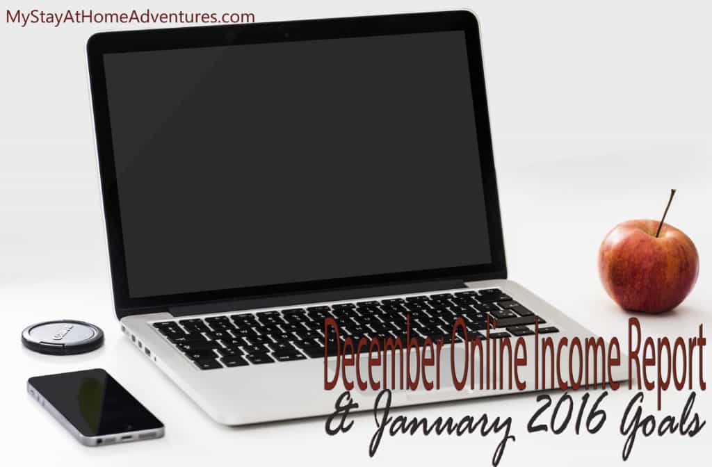 See how I made over $1100 in one month in my December 2015 Online Income Report!