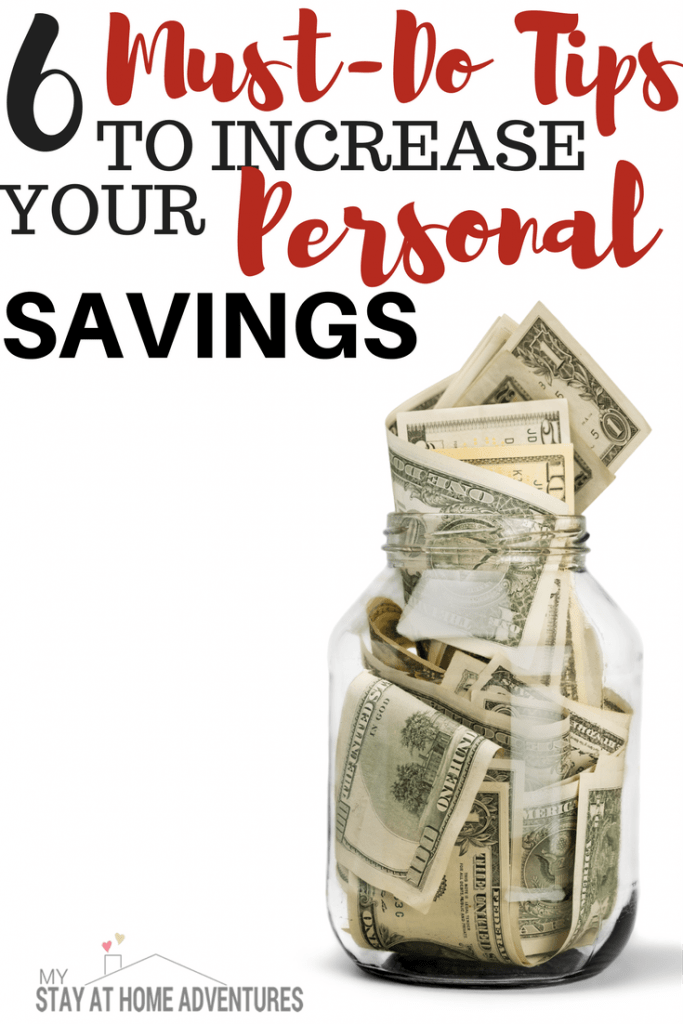Planning to save money this year? For this year check out these 6 must-do tips to increase your personal savings in no time!