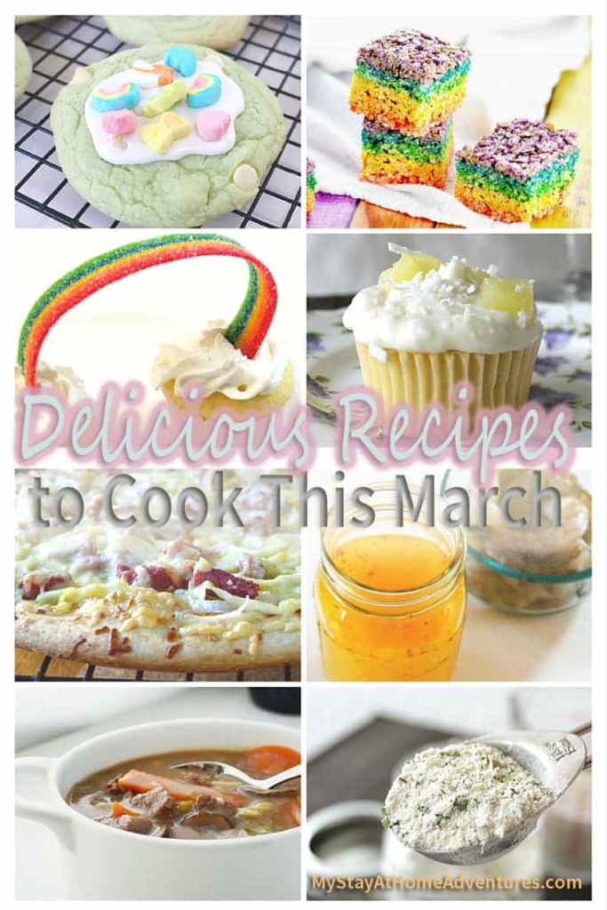 Over 15 Delicious Recipes to Cook This March Pinterest to celebrate all of March's holidays. 