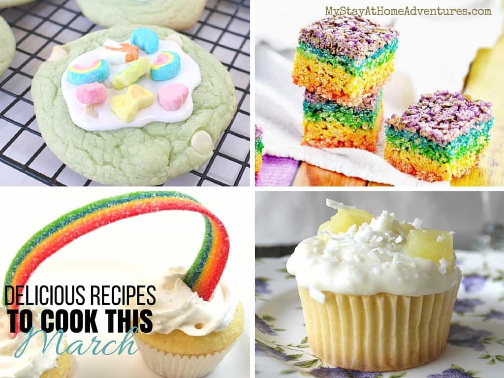 Over 15 Delicious Recipes to Cook This March Pinterest to celebrate all of March's holidays.