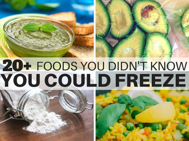 24 Foods You Didn’t Know You Could Freeze