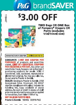 4.3 Pampers Coupon