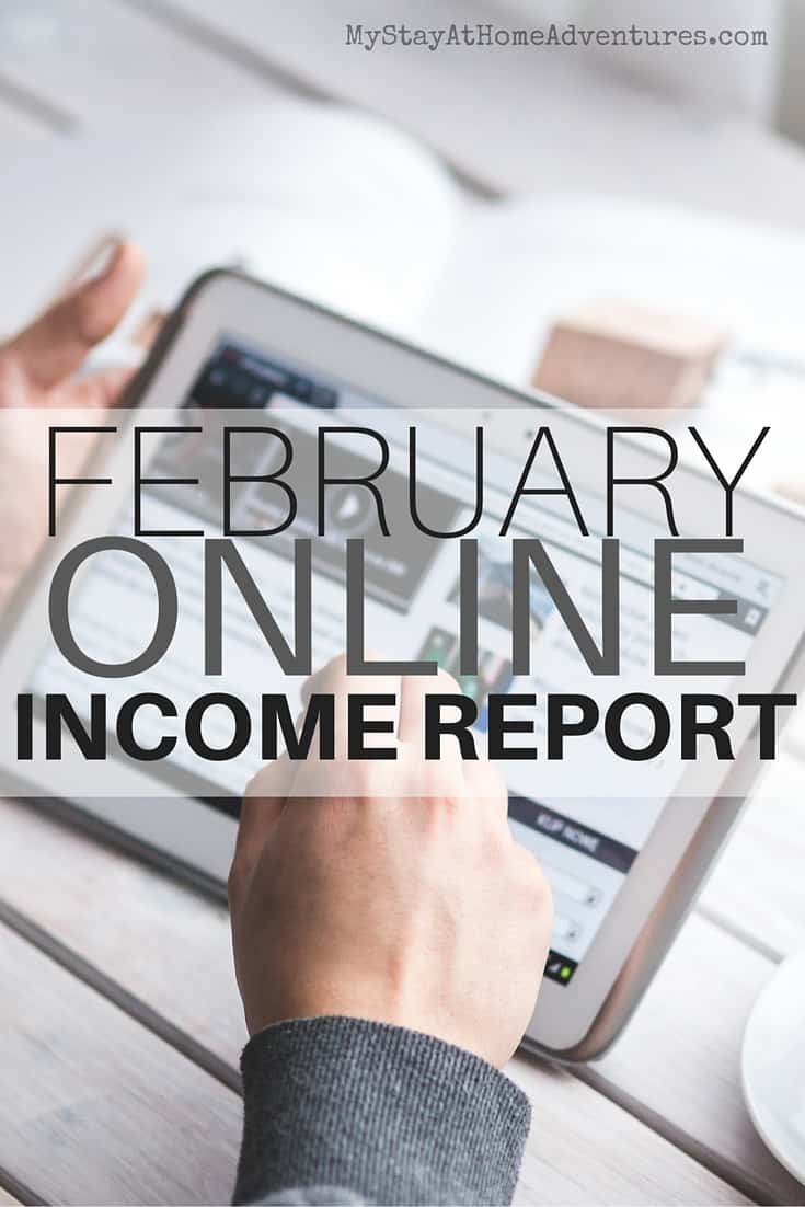 February Online Income Report