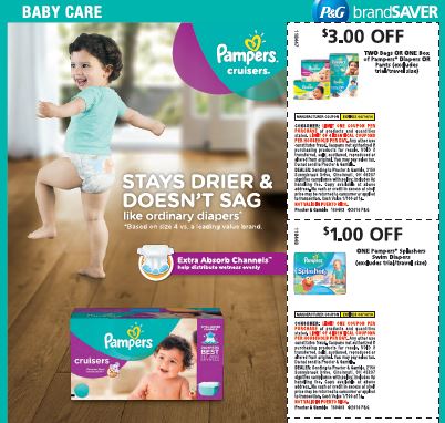Pampers 4.3 Coupons