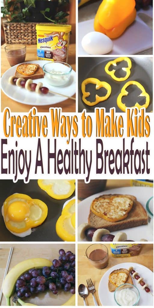 Looking for creative ways to make kids enjoy a healthy breakfast? Check out these helpful tips and simple creative recipes your kids will love. #StirImagination #Ad