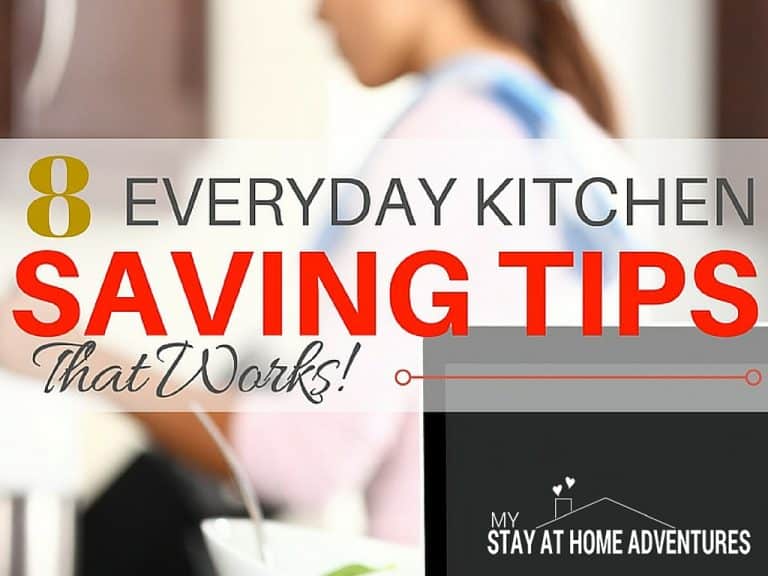 8 Simple Everyday Kitchen Saving Tips That Works!