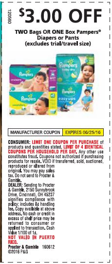 Calling all Pampers Fans!! This Sunday you will able to enjoy Pampers diapers June coupon offers. Score big with these high value coupons.