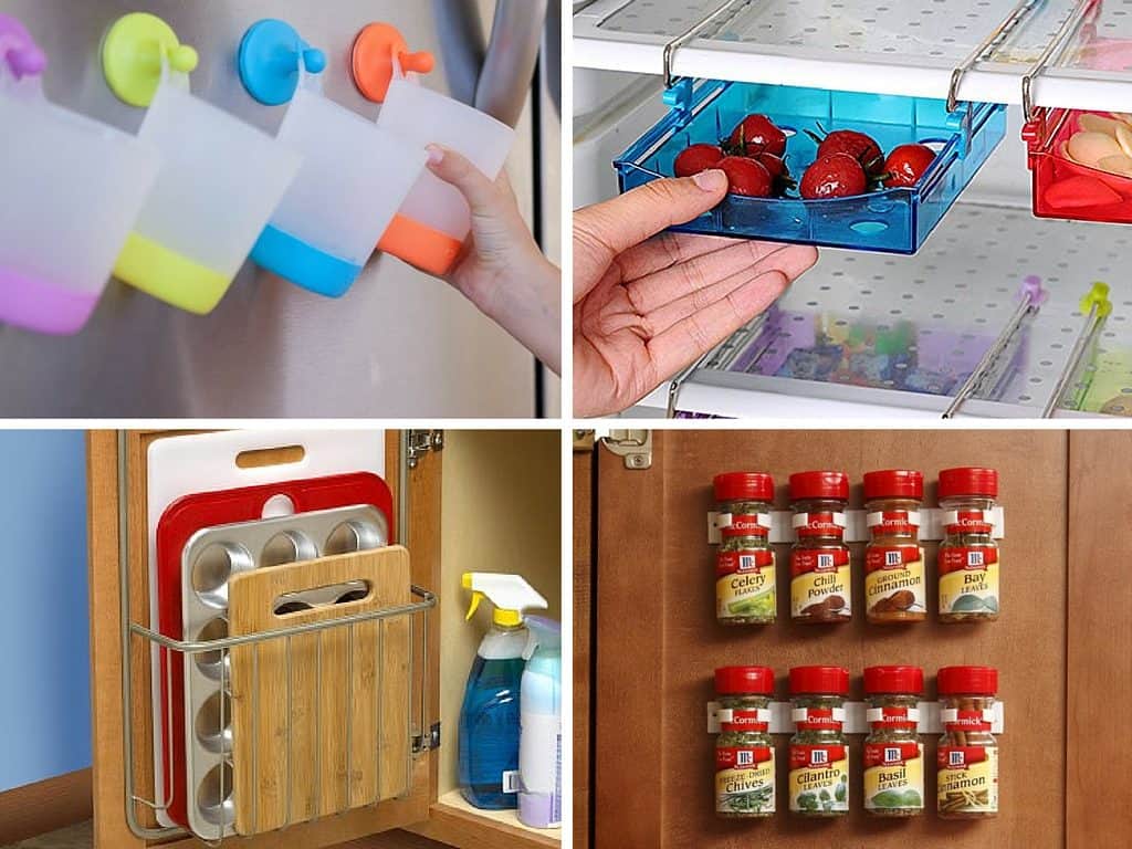 Clever Kitchen Organization Ideas and Gadgets