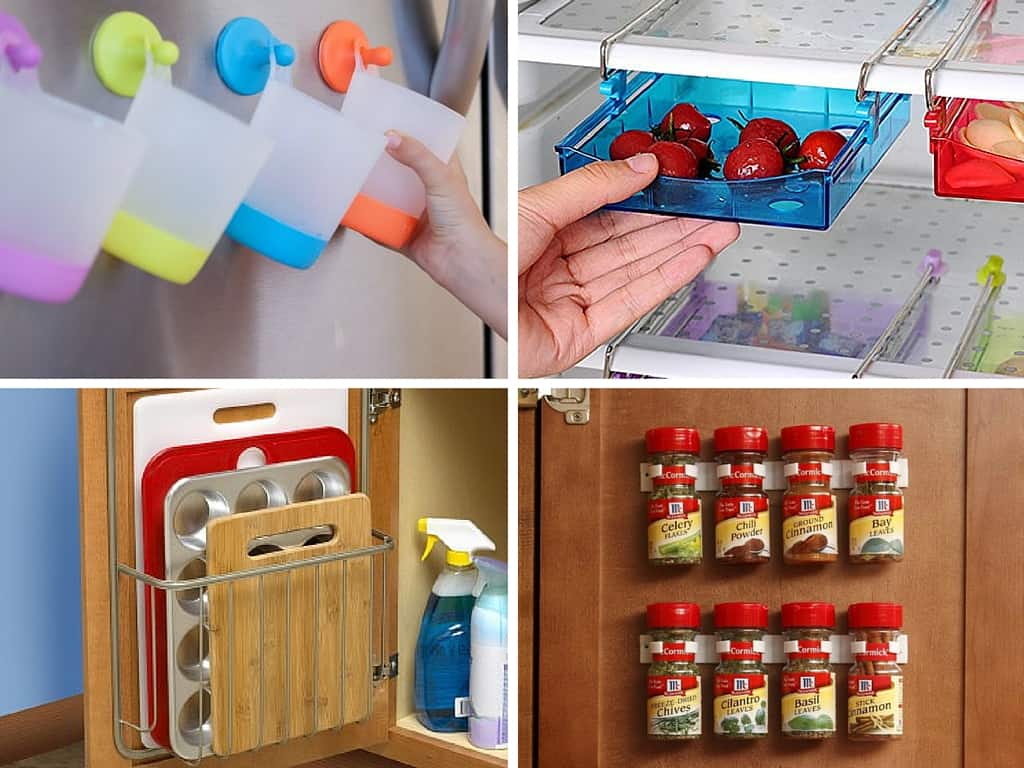 Clever Kitchen Organization Ideas and Gadgets