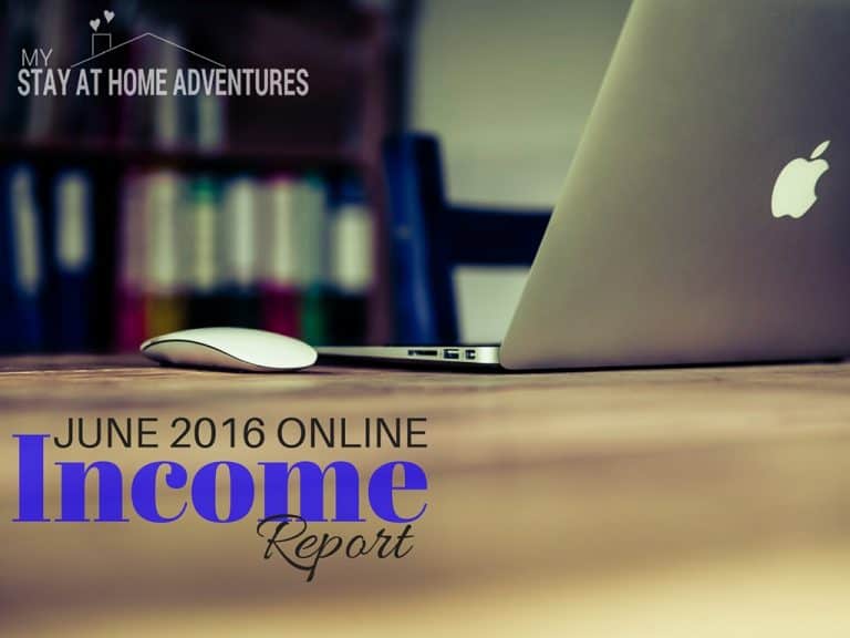 June Online Income Report