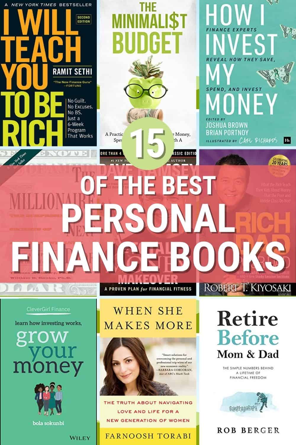 Make sure you read these 15 financial planning books to help you and motivate you with our finances this year. via @mystayathome