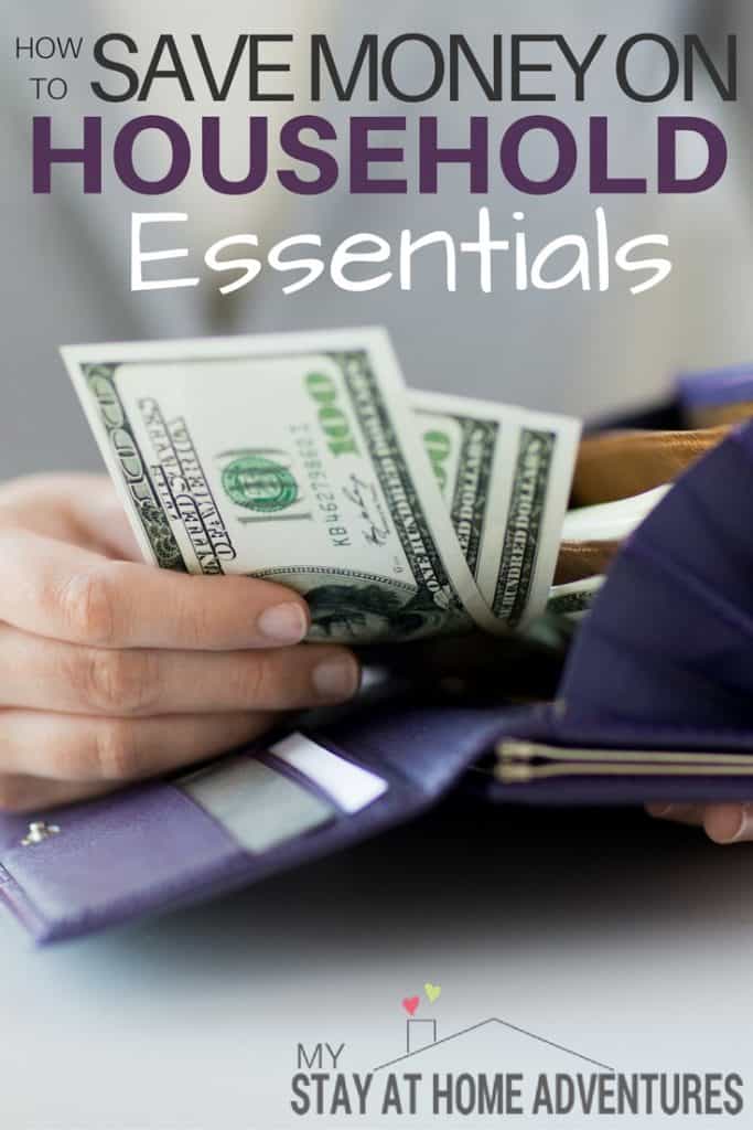 How to Save Money on Household Essentials - Managing a household on a budget can be a challenge. Knowing which household essentials will save you money with little left over for a splurge or two!