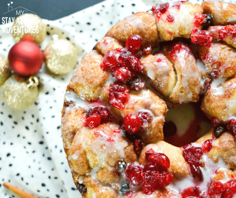 Cranberry Raisin Monkey Bread Recipe