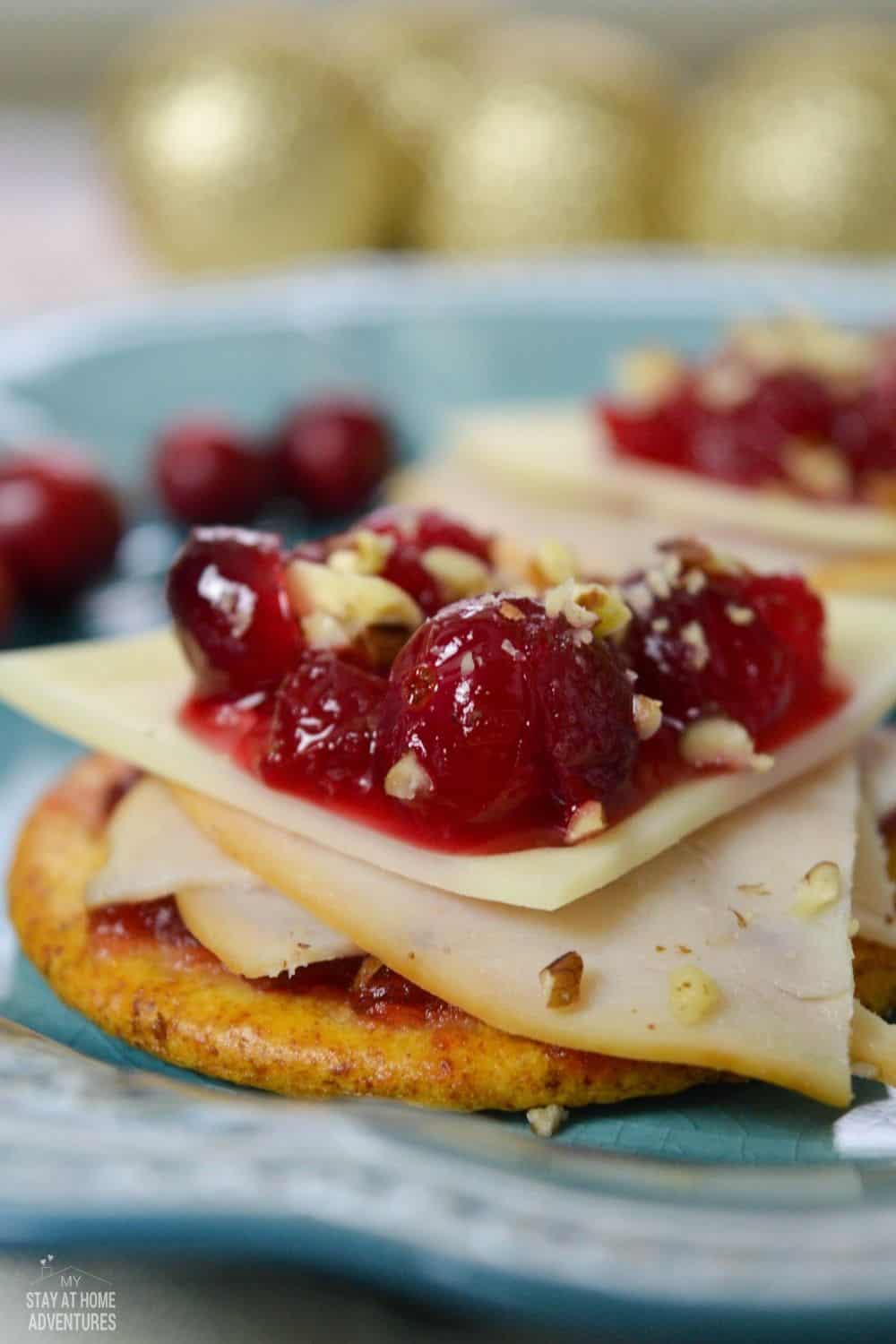 Cranberry Cracker Bites * My Stay At Home Adventures