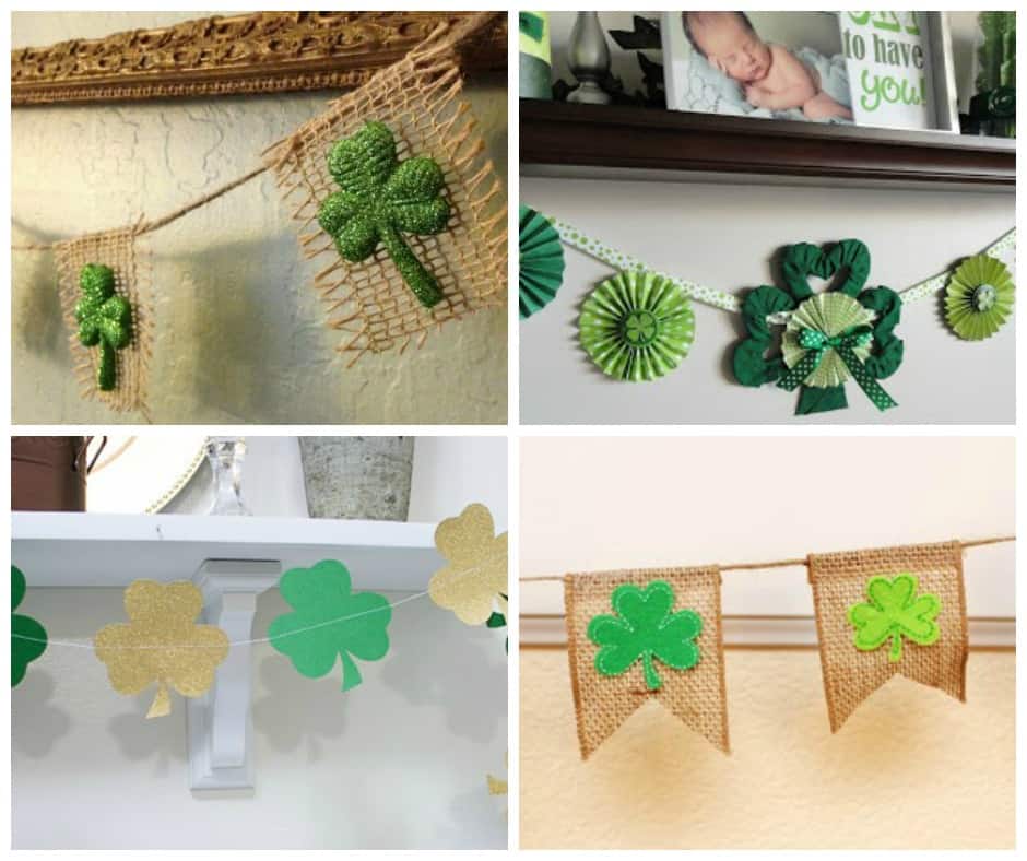 DIY St. Patrick's Day Garlands