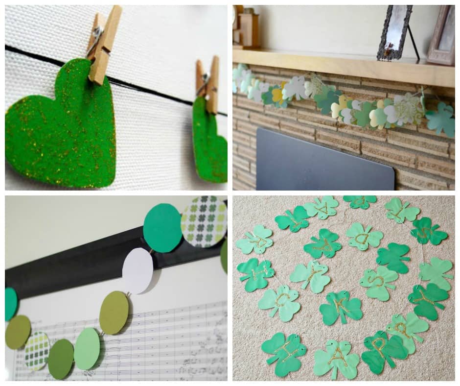 DIY St. Patrick's Day Garlands