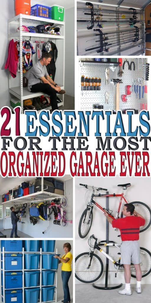 Organizing your garage is not an easy task. Here are 21 of the best garage organization ideas to keep your garage organized.