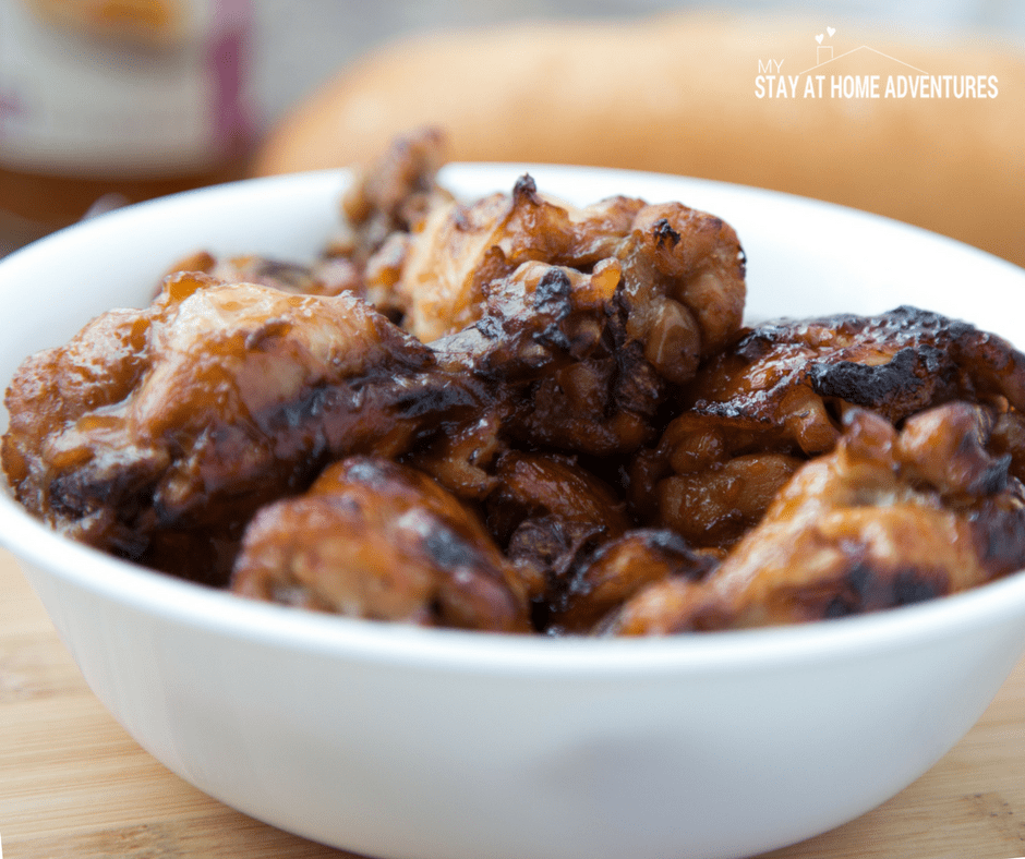 Sweet & Sour Instant Pot Chicken Wing Recipe Is served