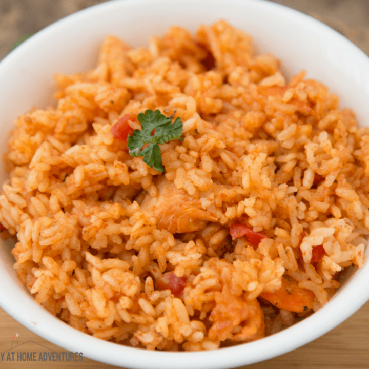 Puerto Rican Instant Pot Chicken and Rice