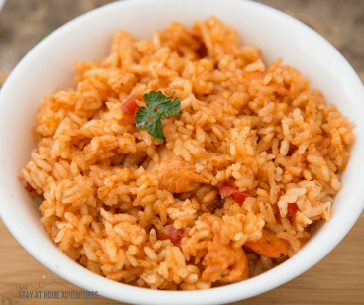 Puerto Rican Instant Pot Chicken and Rice