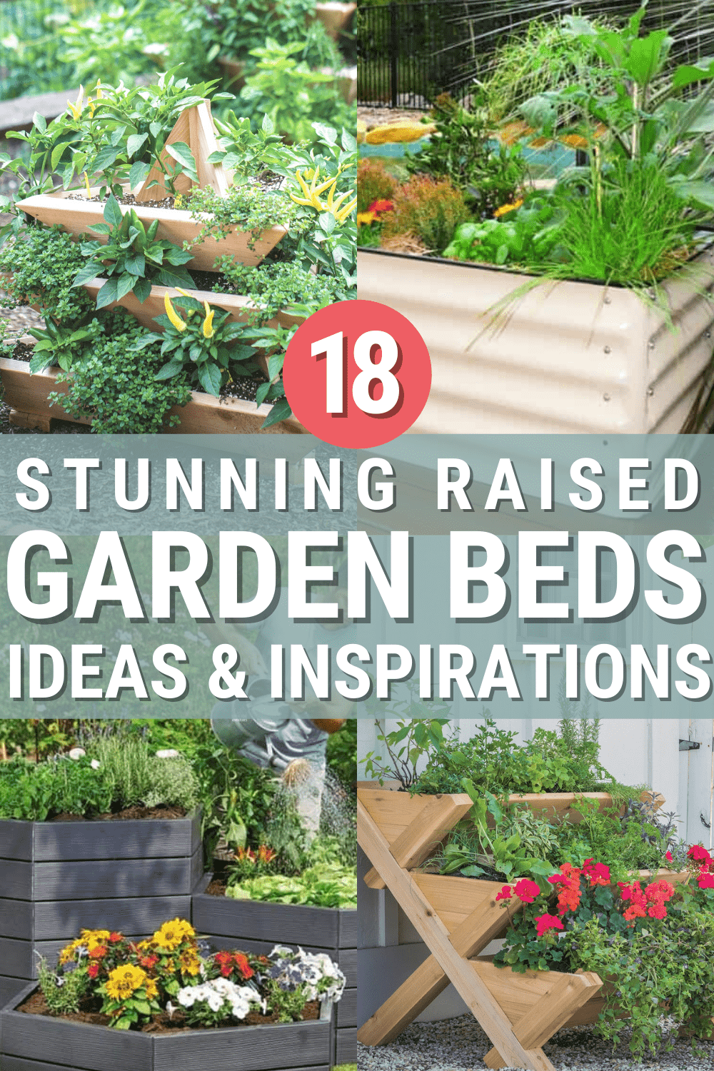 18 Raised Garden Bed Ideas & Inspirations * My Stay At Home Adventures