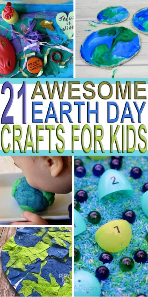 Looking for Earth Day Craft for kids? Check out 21 kid friendly Earth Day crafts for you and your kids to create this year.