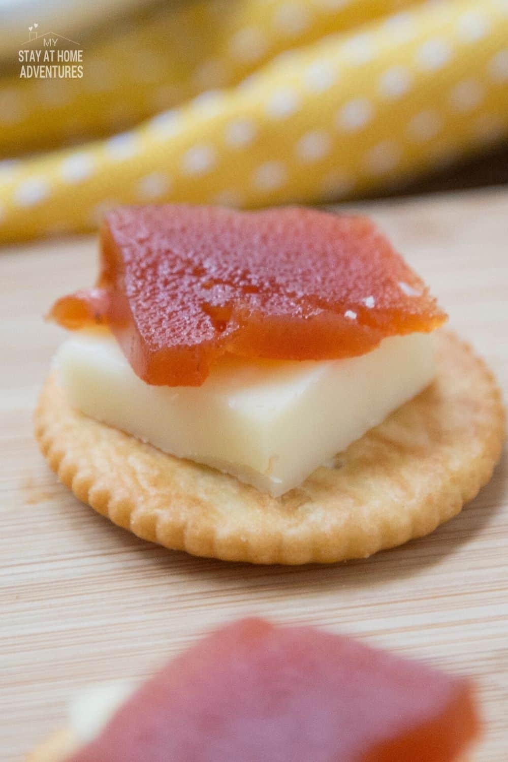 How to Make Guava Paste with Cheese Over Crackers
