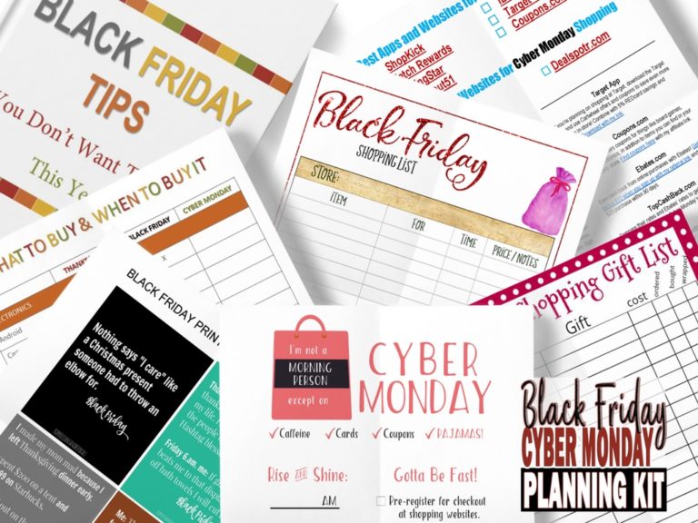 Free Black Friday Cyber Planning Kit Today!