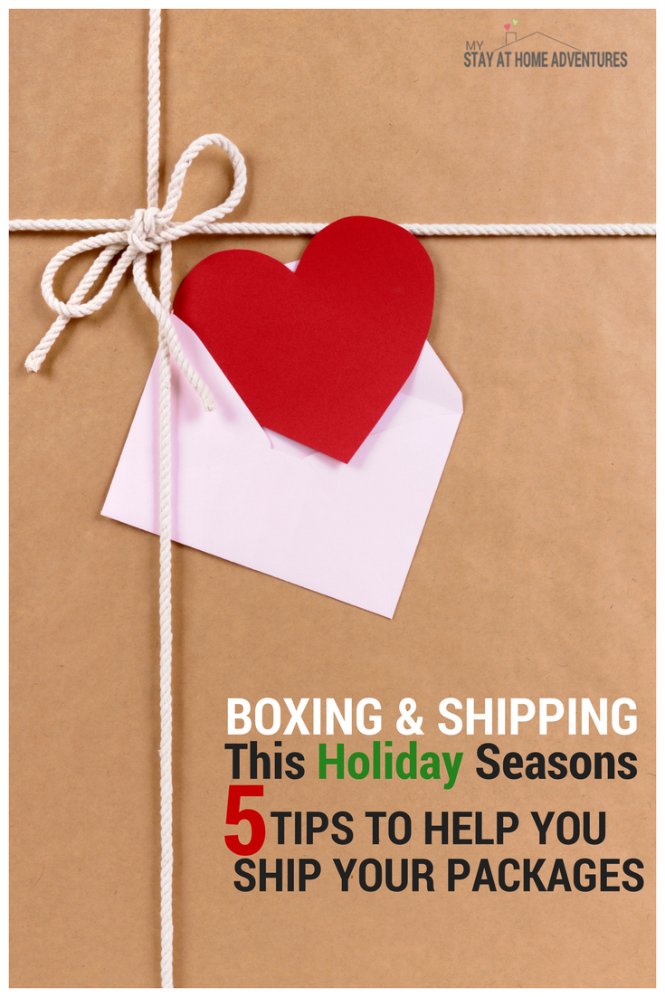 Boxing and packaging this holiday season? Check out these 5 important tips to make sure your box arrives safe to its destination.