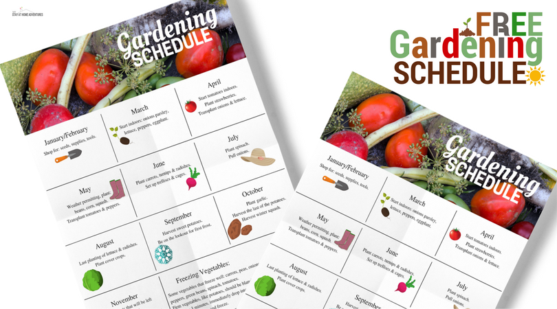 Sign up to receive our free gardening freebies today!